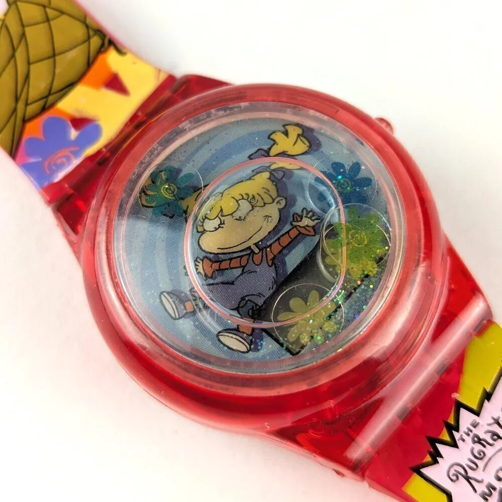 Vintage 90s Rugrats Movie Burger King Watch